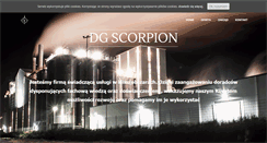 Desktop Screenshot of dgscorpion.pl